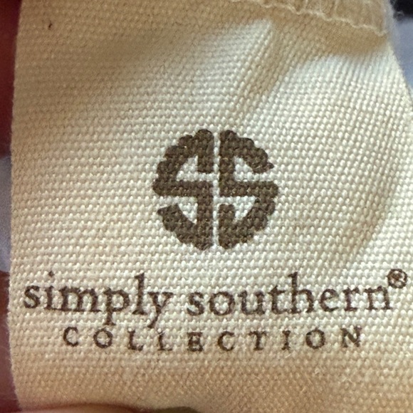 Simply Southern Black & White Striped Tank Dress Size M - Picture 4 of 8